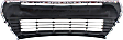 Front Bumper Grille, Black, with Chrome Moldings, S/Special Edition Models