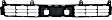 Front Bumper Grille, Textured Black