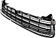 Front Bumper Grille, Gray CAPA Certified