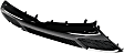 Front Bumper Grille, Black CAPA Certified