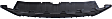 Front, Lower Bumper Grille, Textured Black, 4 Cyl., 1.5L Engine, CAPA Certified