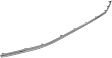 Front, Driver or Passenger Side Bumper Trim, Chrome