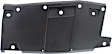 Rear, Driver Side Bumper Trim, Black