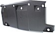 Rear, Driver Side Bumper Trim, Black