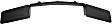 Front Bumper Trim, Textured Black