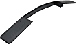 Front Bumper Trim, Textured Black