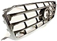 Upper Grille Assembly, Chrome Shell with Silver Insert, Limited Model, 6 Cyl., 3.5L Engine