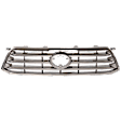 Upper Grille Assembly, Silver Shell with Black Insert, Sport Model, 6 Cyl., 3.5L Engine