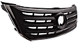 Upper Grille Assembly, Textured Black Shell and Insert, XL Model, 6 Cyl., 3.5L Engine