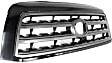 Grille, Black Shell with Gray Insert, SR5 Model