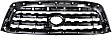Grille, Black Shell with Gray Insert, SR5 Model