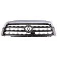 Grille, Chrome Shell with Gray Insert, SR5 Model