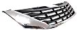 Grille, Chrome Shell with Black Insert, LE Model