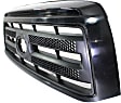 2010 Toyota Tundra SR5 - Grille, Painted Black, For Models Without Rock Warrior Package, Sport Package and Chrome Bumper
