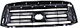2010 Toyota Tundra SR5 - Grille, Painted Black, For Models Without Rock Warrior Package, Sport Package and Chrome Bumper