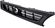 Upper Grille Assembly, Textured Black