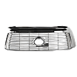 Upper Grille Assembly, Chrome Shell with Satin Nickel Insert