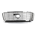 Upper Grille Assembly, Chrome Shell with Satin Nickel Insert