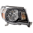 2005-2011 Toyota Tacoma - Passenger Side Headlight, with Bulb, Halogen, with Sport Package
