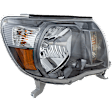 Passenger Side Headlight, with Bulb, Halogen, Type 1, For Models With Sport Package, CAPA CERTIFIED
