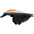 Driver Side Headlight, without Bulb, Halogen, Clear Lens