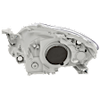 Passenger Side Headlight, without Bulb, Halogen, Sedan