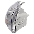 Passenger Side Headlight, without Bulb, Halogen, Sedan