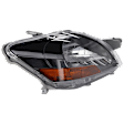 Passenger Side Headlight, without Bulb, Halogen, Sedan