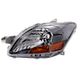 Driver Side Headlight, without Bulb, Halogen, Sedan
