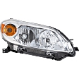 Passenger Side Headlight, with Bulb, Halogen, Clear Lens