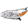 Driver Side Headlight, with Bulb, Halogen, Clear Lens