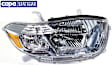 Passenger Side Headlight, without Bulb, Halogen, 6 Cyl., 3.3L Engine, CAPA Certified