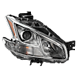 Passenger Side Headlight, with Bulb, Halogen, S Model, 6 Cyl., 3.5L Engine, For Models without Sport, Premium, and Limited Edition Package