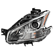 Driver Side Headlight, with Bulb, Halogen, S Model, 6 Cyl., 3.5L Engine, For Models without Sport, Premium, and Limited Edition Package, CAPA Certified