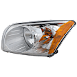 Driver Side Headlight, with Bulb, Halogen, Clear Lens, CAPA Certified