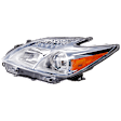 Driver Side Headlight, without Bulb, Halogen, Clear Lens, Base Model, 4 Cyl., 1.8L Engine, CAPA CERTIFIED