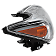 2010 Toyota Prius Base 4 Cyl 1.8L - Passenger Side Halogen Headlight, Without bulb(s), OE Replacement