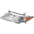 2011 Toyota Camry - Driver Side Halogen Headlight, With bulb(s), USA Built Vehicle, OE Replacement