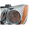 2008 Toyota Camry LE 6 Cyl 3.5L - Driver Side Halogen Headlight, With bulb(s), USA Built Vehicle, OE Replacement, CAPA Certified