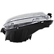 Passenger Side Headlight, without Bulb, Halogen, Hatchback