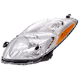 Driver Side Headlight, without Bulb, Halogen, Hatchback