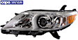 2019 Toyota Sienna - Driver Side Halogen Headlight, With bulb(s), For Models Without LED Daytime Running Lights, OE Replacement, CAPA Certified