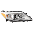 Passenger Side Halogen Headlight, With bulb(s), Fits Base/XLS Submodels, CAPA Certified