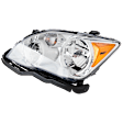 Driver Side Headlight, with Bulb, Halogen, 6 Cyl., 3.5L Engine, CAPA CERTIFIED