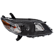 2011-2014 Toyota Sienna - Passenger Side Headlight, with Bulb, Halogen, SE Model, CAPA Certified
