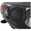 2011-2014 Toyota Sienna - Passenger Side Headlight, with Bulb, Halogen, SE Model, CAPA Certified