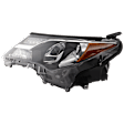 Driver Side Headlight, with Bulb, Halogen, 4 Cyl., 2.5L Engine, USA Built Vehicle