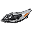 Driver Side Halogen Headlight, With bulb(s), OE comparable, CAPA CERTIFIED
