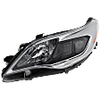 Driver Side Halogen Headlight, With bulb(s), OE comparable, CAPA CERTIFIED