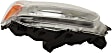 Passenger Side Headlight, without Bulb, Halogen, Trail/SR5 Model, with Trail Package